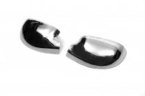 Накладки на зеркала верхняя часть (2 шт, нержавейка) фото 3