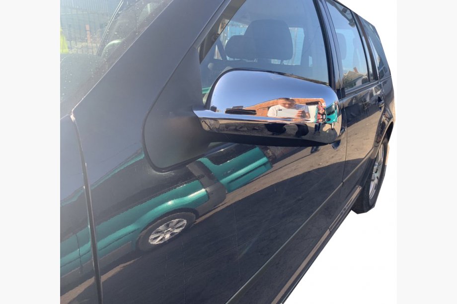 Volkswagen Golf 4 1997–2006 Pokrovi ogledal (2 kosa) Kromirana plastika Fotografija 7