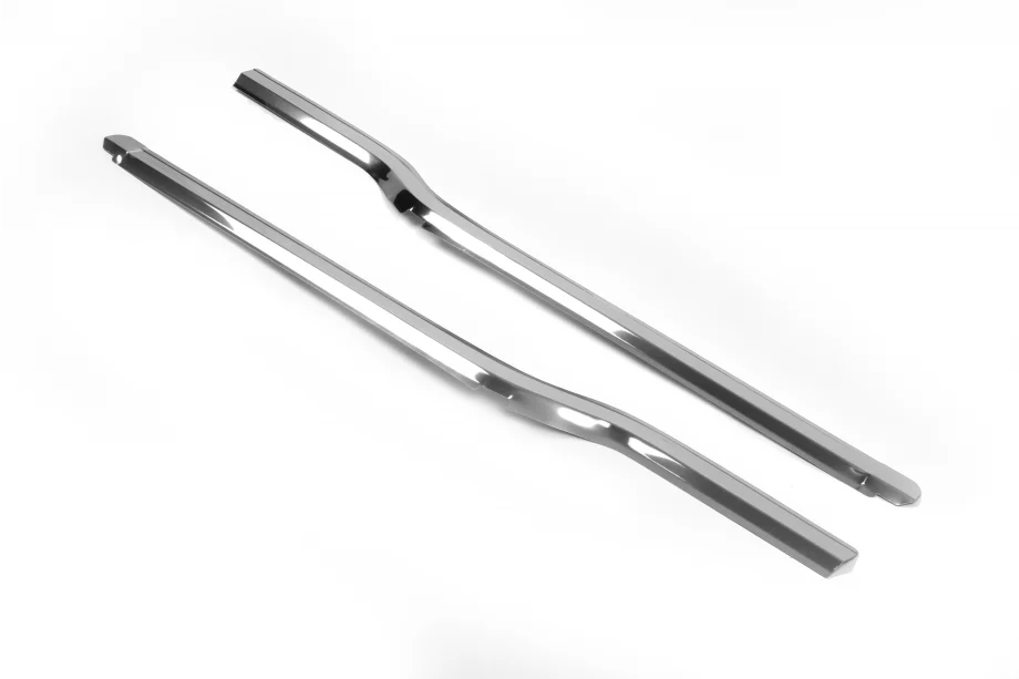 Ford Connect 2010-2013 Cornici esterne finestrini (2 pz, acciaio inox) Foto 4