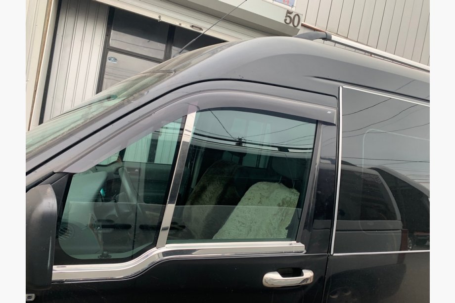 Ford Connect 2010-2013 рр. Зовнішня окантовка вікон (2 шт., нерж.) Фото 6