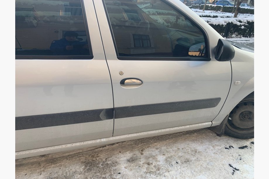 Dacia Logan I 2005-2008 рр. Накладки на ручки (4 шт., нерж.) OmsaLine - Італійська нержавійка Фото 4