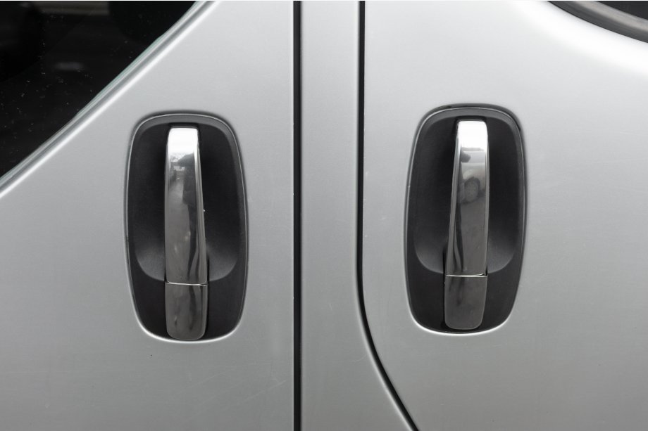 Nissan Primastar 2002-2014 гг. Хромированные Накладки на Ручки Дверей (4 шт, Нержавейка) Carmos - Турецкая Нержавеющая Сталь Фото 5