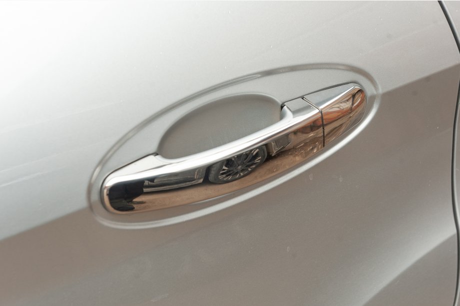 Ford Kuga 2008-2013 рр. Накладки на ручки (4 шт., нерж.) Без чіпа, OmsaLine - Італійська нержавійка Фото 11
