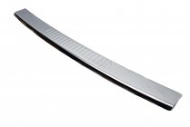 Накладка на задний бампер с загибом (Carmos V1, нержавеющая сталь) фото 3 Накладка на задний бампер с загибом (Carmos V1, нержавеющая сталь) фото 3