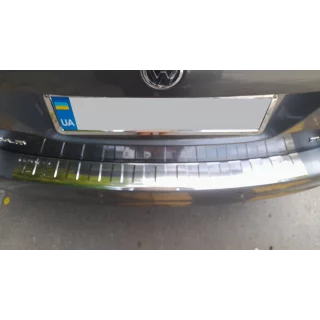 Carmos V1 RVS beschermlijst achterbumper (SW) foto 3