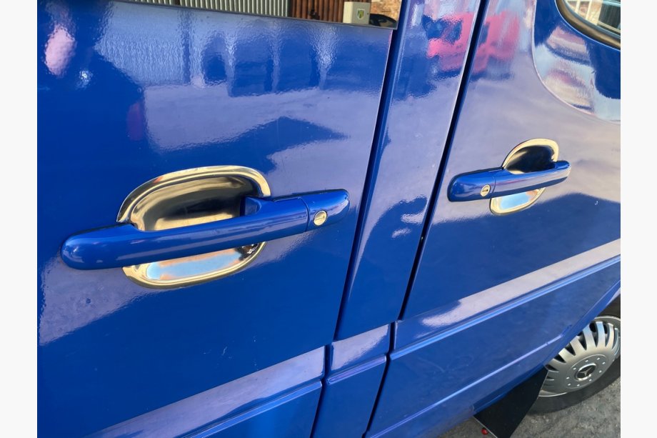 Хромированные Накладки Под Ручки Дверей (Нержавейка) Image