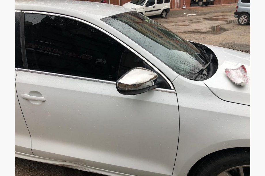 Volkswagen Beetle 2011-2015 рр. Накладки на дзеркала (2 шт., нерж) Фото 7