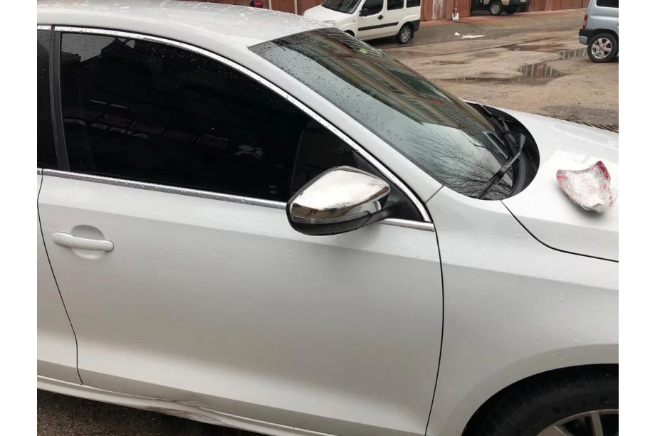 Volkswagen Scirocco 2008-2017 Nakładki na Lusterka (2 szt., Stal Nierdzewna) Zdjęcia 7