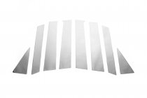 Dodge Journey 2008-2020 рр. Молдинг дверних стійок (нерж.) фото 2