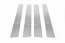 Хромированные Накладки на Дверные Стойки (4 шт, Нерж Сталь) фото 4
