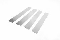 Хромированные Накладки на Дверные Стойки (4 шт, Нерж Сталь) фото 5