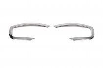 Накладки на задние отражатели 2 шт, нержавейка фото 2