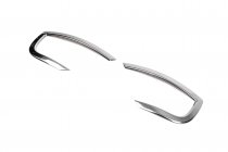 Накладки на задние отражатели 2 шт, нержавейка фото 4