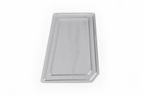 Хромированная накладка на лючок бензобака (2006-2014, нержавейка) фото 2 Хромированная накладка на лючок бензобака (2006-2014, нержавейка) фото 2