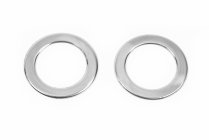 Хромированные накладки на поворотники (2 шт., нержавейка) фото 2