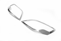 Накладки на Фары Хром (2 шт., Нержавеющая Сталь) фото 3