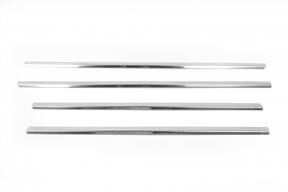 Chevrolet Lanos 1998–2017 Window Trim Stainless Steel (4 pcs) Photo 4