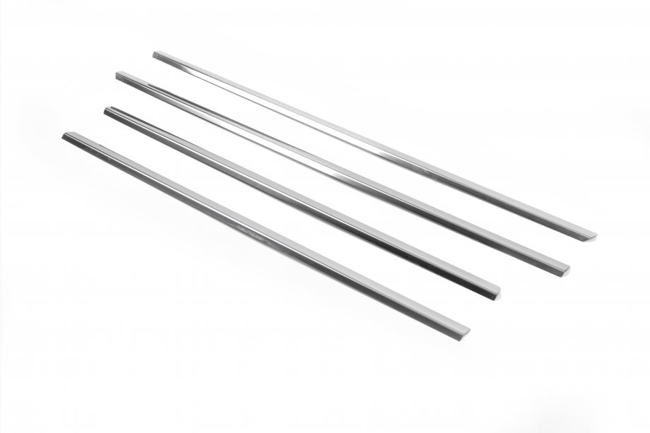 Chevrolet Lanos 1998–2017 Window Trim Stainless Steel (4 pcs) Photo 5