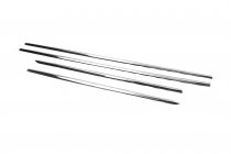 Окантовка окон Нержавеющая сталь (4 шт.) фото 3 Окантовка окон Нержавеющая сталь (4 шт.) фото 3