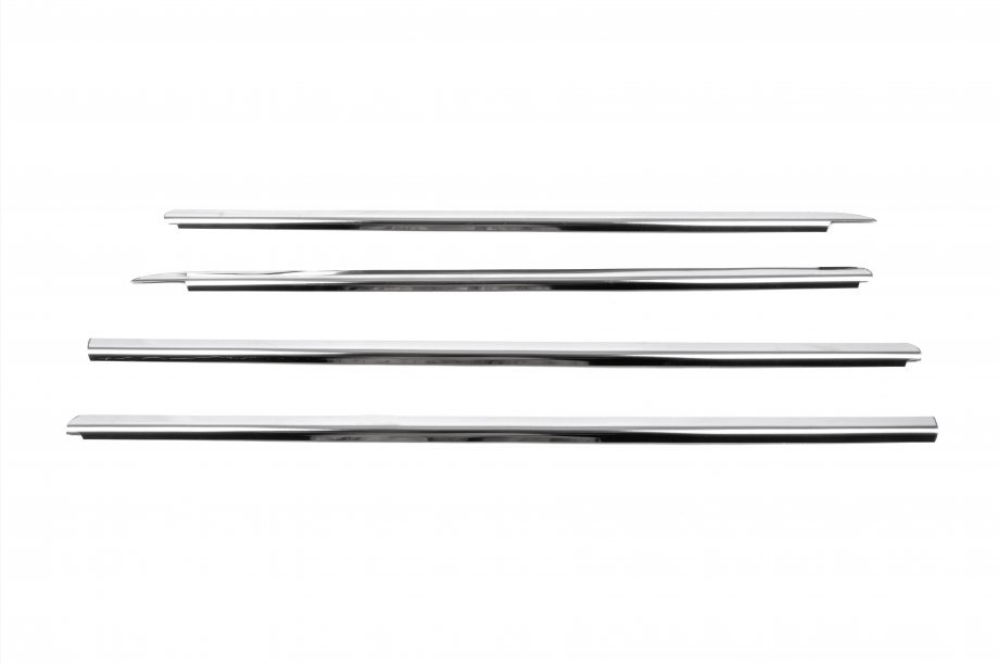 Renault Sandero 2013-2022 Window Trim Stainless Steel (4 pcs) Photo 2