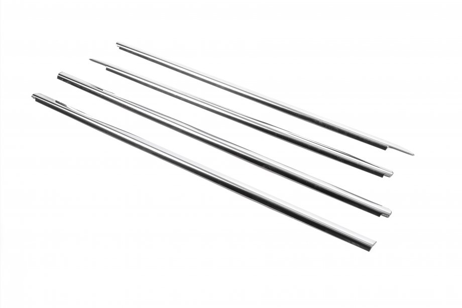 Renault Sandero 2013-2022 Window Trim Stainless Steel (4 pcs) Photo 3