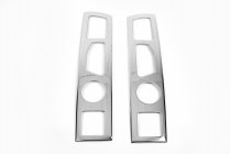 Peugeot Boxer 2006-2025 гг. Хромированные Накладки на Задние Фонари (2 шт, Нержавейка) фото 3