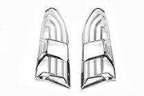 Citroen Berlingo/Multispace 2018- гг. Хромированные Накладки на Задние Фонари (2 шт, ABS) фото 2