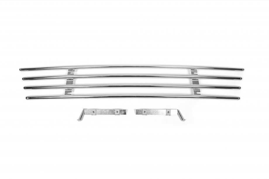 Dacia Duster 2008-2018 One-piece lower grille stainless steel Photo 2