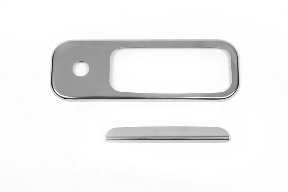 Volkswagen T5 Multivan 2003–2010 Cover maniglia portellone cromata (acciaio inox) Foto 3