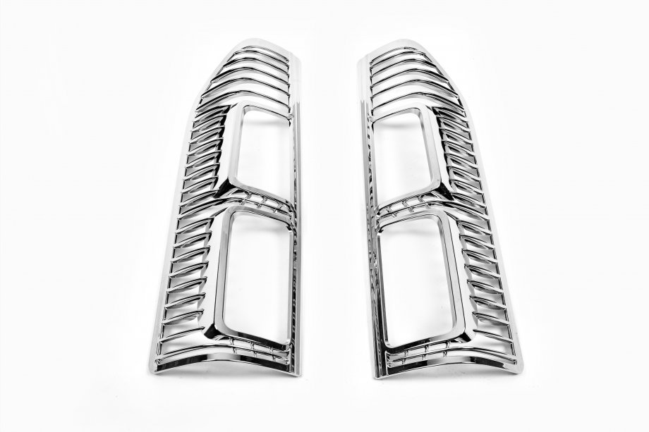Opel Vivaro 2015-2019 Chrome Tail Light Covers (2 pcs, plastic) Photo 5