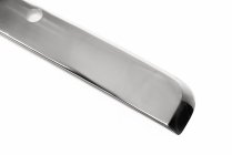 Полная накладка над номером (нержавейка) фото 5