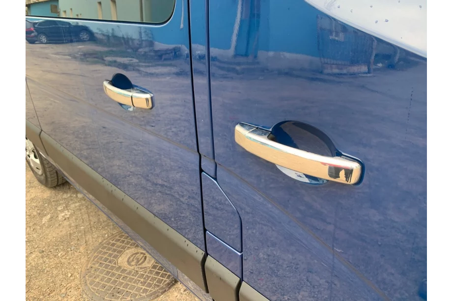 Renault Trafic 2015– Kromiset ovenkahvan suojakuoret (4 kpl) Kuva 3