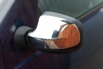 Накладки на дзеркала (верхня частина, 2 шт, нерж) фото 1