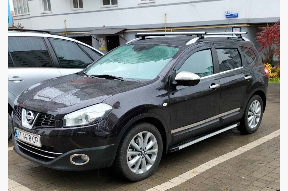 Nissan Qashqai 2007-2010 рр. Молдинг дверний Carmos (4 шт, нерж.) Фото 7