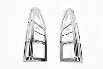 Хром Накладки на Задние Фонари Угловые (2шт, Пластик) фото 5