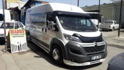 Peugeot Boxer 2006–2025 Forrudevisir (sort højglans, 5 mm) foto 8