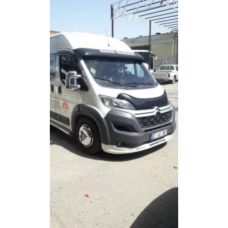 Visera parabrisas (negro brillo, 5mm) Opel Movano 2021- foto 3