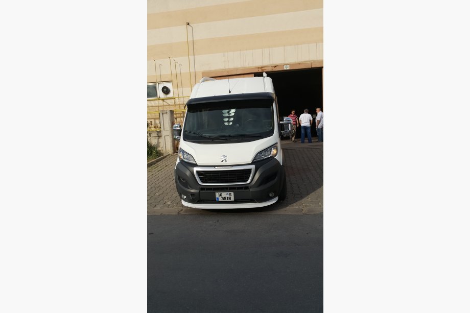 Fiat Ducato 2006-2025 рр. Козирьок на лобове скло (чорний глянець, 5мм) Фото 19
