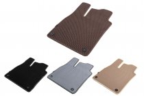 Mercedes S-сlass W223 2020- гг. Резиновые Коврики Carsuit (Коричневые) фото 10