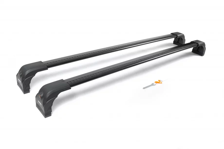 Fiat Fiorino/Qubo 2008–2024 Kattoteline (poikittaispalkit) auton omiin kiinnityspisteisiin Caretta V3 Kuva 12