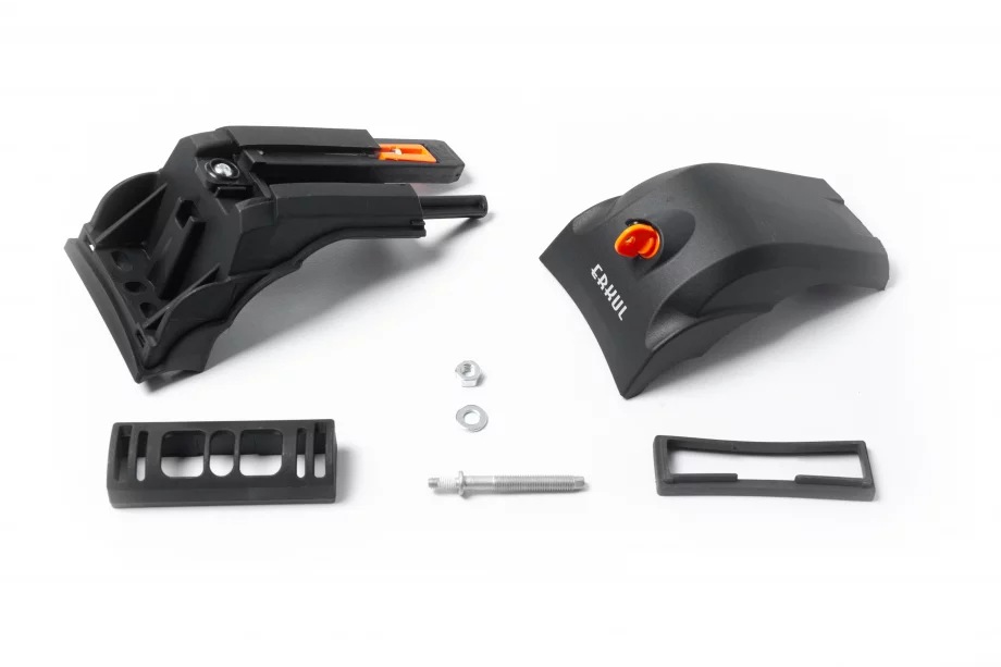 Fiat Fiorino/Qubo 2008–2024 Kattoteline (poikittaispalkit) auton omiin kiinnityspisteisiin Caretta V3 Kuva 5