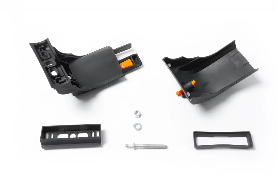 Fiat Fiorino/Qubo 2008–2024 Kattoteline (poikittaispalkit) auton omiin kiinnityspisteisiin Caretta V3 Kuva 6