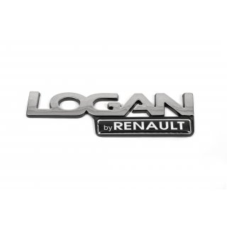 Renault Logan I Надпись на машину Logan by Renault 16см