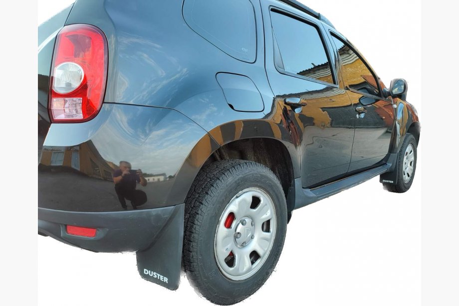 Renault Duster 2008–2017 Premium Heckschmutzfänger (2 Stk) Foto 3