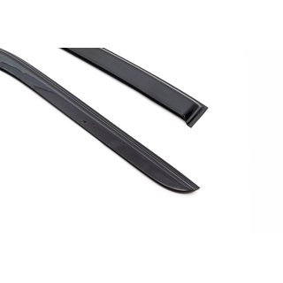 Клеящиеся ветровики на окна (2 шт, DDU-CBR) Mercedes Sprinter W906 2006-2018 гг. фото 3