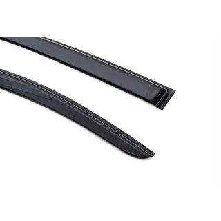 Ветровики на окна (2 шт, DDU) Volkswagen Caddy 2010-2015 гг. фото 4