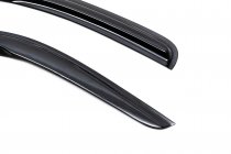 Ветровики Черные (2 шт, DDU-Aomis) фото 5