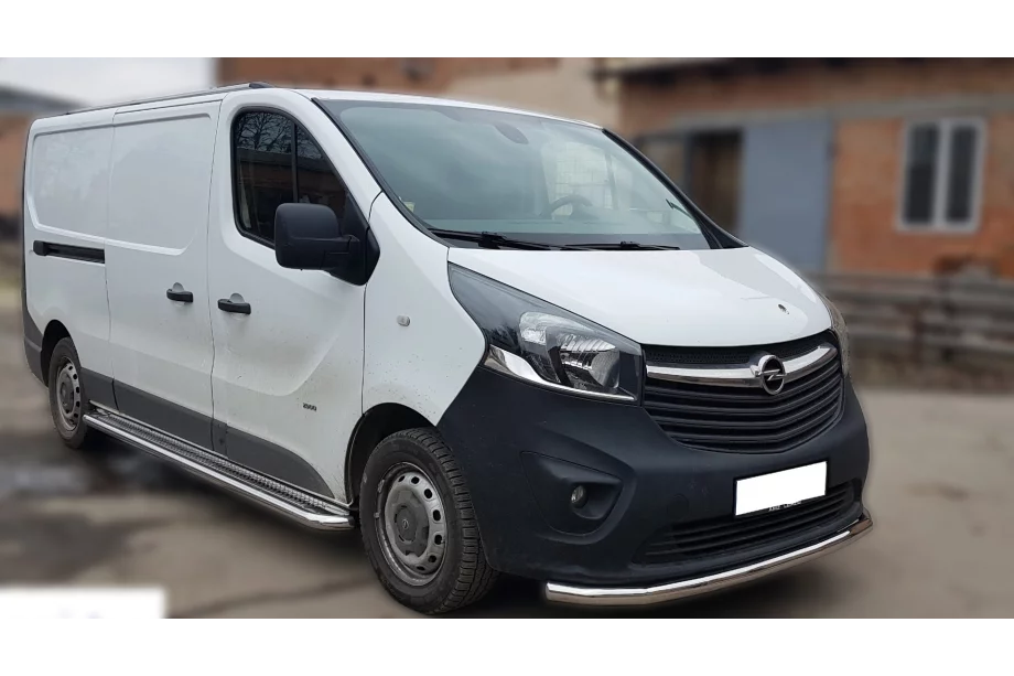 Nissan NV300/Primastar 2016- Frontschutzbügel ST008 (Edelstahl) Foto 2