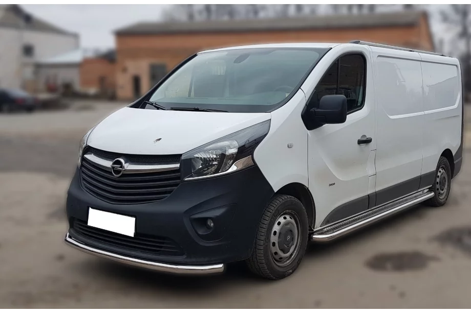 Nissan NV300/Primastar 2016- Frontschutzbügel ST008 (Edelstahl) Foto 3