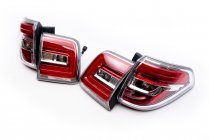 Nissan Patrol Y62 2010-2024 рр. Задні LED ліхтарі (дизайн 2016) фото 1